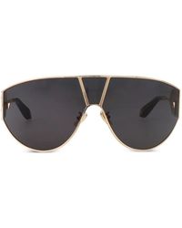 Roberto Cavalli - Geometric-Frame Logo Sunglasses - Lyst