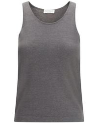 Brunello Cucinelli - Scoop-Neck Tank Top - Lyst