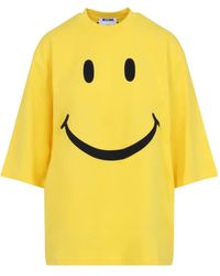 Moschino - X Smiley Cotton T-Shirt - Lyst