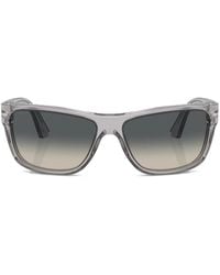 Persol - Brille Mit Eckigem Gestell - Lyst