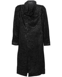 Julius - Covered Neck Coat - Lyst