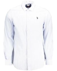 U.S. POLO ASSN. - Striped Slim-Fit Shirt - Lyst