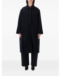 Studio Nicholson - Ria Concealed-Front Coat - Lyst