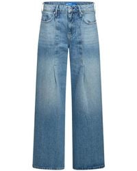 KARL LAGERFELD - Jean Ample À Design Plissé - Lyst