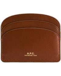 A.P.C. - Kartenetui Mit Logo - Lyst