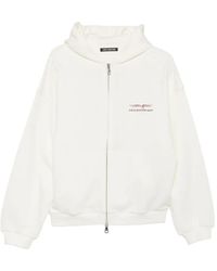 Cole Buxton - Logo-Print Zip-Up Hoodie - Lyst
