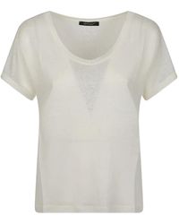 Aragona - Scoop-Neck T-Shirt - Lyst