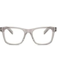 Prada - Brille Mit Eckigem Gestell - Lyst