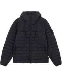 Stone Island - Doudoune Down-Tc À Capuche - Lyst