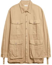 Dries Van Noten - Multi-pocket Cotton Shirt - Lyst