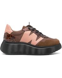 Wonders - Zapatillas con plataforma y panales de piel - Lyst