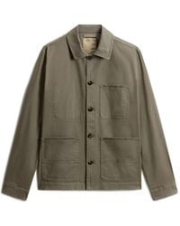 Woolrich - Garment-Dyed Shirt Jacket - Lyst