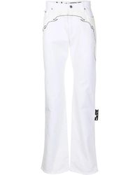 Off-White c/o Virgil Abloh - Western-Style Flared Jeans - Lyst