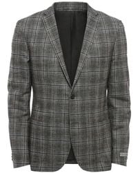 Corneliani - Check-Pattern Single-Breasted Blazer - Lyst