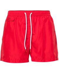 Kiton - Printed Swim Shorts - Lyst