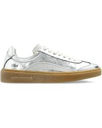 DSquared² - Rider Lace-Up Leather Sneakers - Lyst