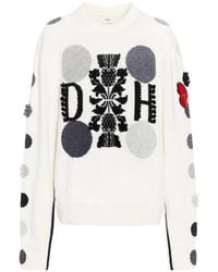 Barrie - X Damien Hirst The Spots Polka-Dot Intarsia-Knit Sweater - Lyst