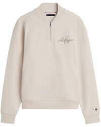 Tommy Hilfiger - Sweat À Col Zippé - Lyst