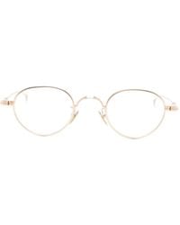 Lunor - Brille Mit Rundem Gestell - Lyst