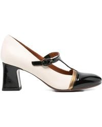 Chie Mihara - Pumps Con Tacco Largo E Cinturino A T 70Mm - Lyst