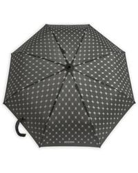Moschino - Monogram-Print Folding Umbrella - Lyst