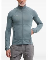 Mammut - Taiss Ml Logo-Print Zip-Up Sweatshirt - Lyst