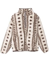 Xirena - Geometric-Pattern Sweatshirt - Lyst