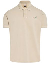 Bob - Logo-Print Piqué Polo Shirt - Lyst