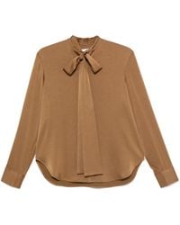Alex Perry - Satin Shirt - Lyst