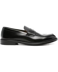 Doucal's - Penny Leather Loafers - Lyst