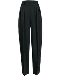 Lemaire - Pleated-waist Virgin-wool Trousers - Lyst