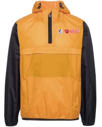 COMME DES GARÇONS PLAY - X K-way ハートパッチ ライトジャケット - Lyst