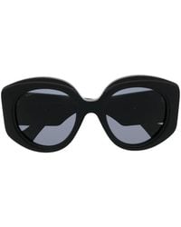 Gucci - Interlocking-G Round-Frame Sunglasses - Lyst