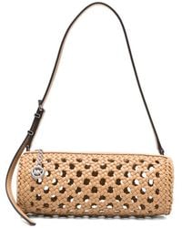 Michael Kors - Sac Porté Épaule Cylindrique Izzy Tressé - Lyst