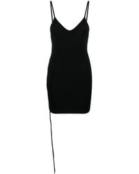 Off-White c/o Virgil Abloh - Vanise Lace-up S/l Mini Dress - Lyst