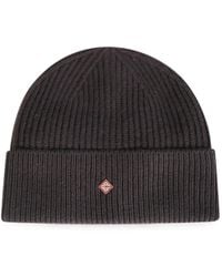 CASABLANCA - Classic Ribbed-Knit Beanie - Lyst
