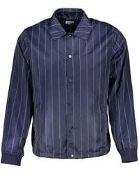 GANT - Pinstripe Snap-Button Jacket - Lyst