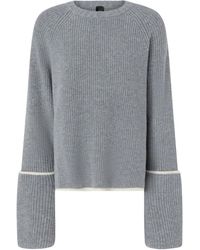 Pinko - Procida Ribbed Sweater - Lyst