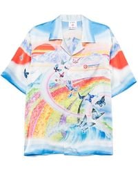 CASABLANCA - Teacher Butterfly Landscape Shirt - Lyst