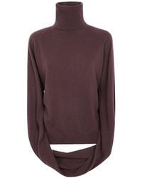 Uma Wang - Roll-Neck Cashmere Sweater - Lyst