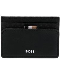 BOSS - Zair Leather Card Holder - Lyst