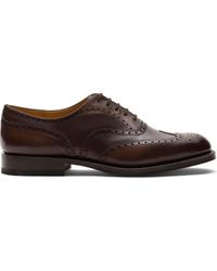 Church's - Bleached Calfskin Oxford Shoes - Lyst