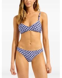 Seafolly - Marseille Geometric-Print Bikini - Lyst