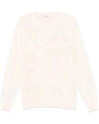 Etro - Patterned-Jacquard Sweater - Lyst