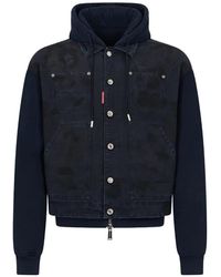 DSquared² - Hybride Carpenter Kaban Jas Met Capuchon - Lyst