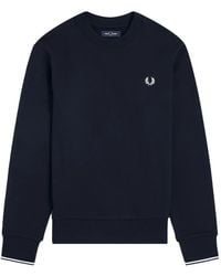 Fred Perry - Sweat À Logo Brodé - Lyst