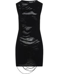 MM6 by Maison Martin Margiela - ダメージ ミニドレス - Lyst
