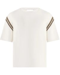 Manière De Voir - Georges Varsity Cotton T-Shirt - Lyst