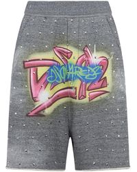 DSquared² - Studded Rebel Tags Shorts - Lyst