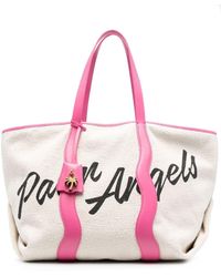 Palm Angels - Shopping Bag With Logo - Lyst